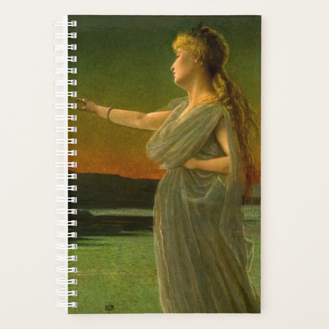 Agenda Ariadne em Naxos John Atkinson Grimshaw (Frente)