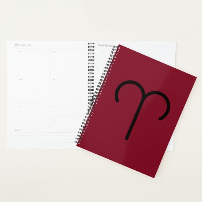 Agenda Aries Planner (Exibição)