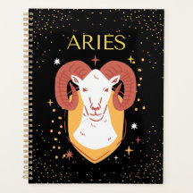 Aries Sinal de Zodíaco &Citar Tema de Oferta Elega