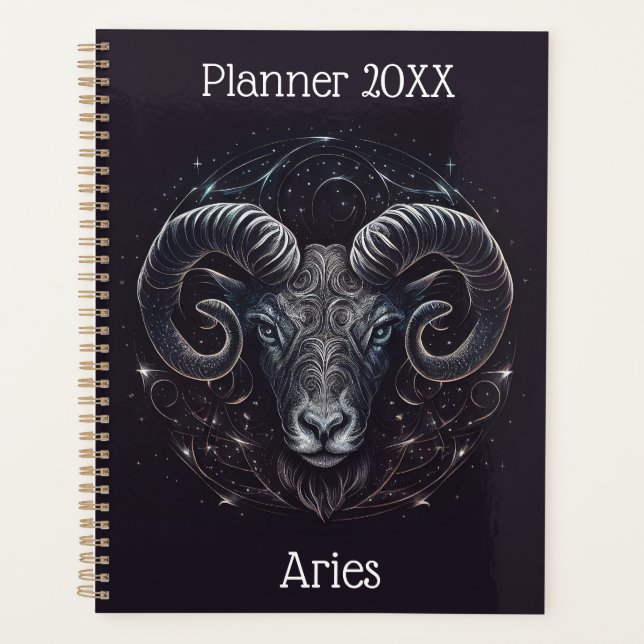 Agenda Aries Zodiac Planner (Frente)