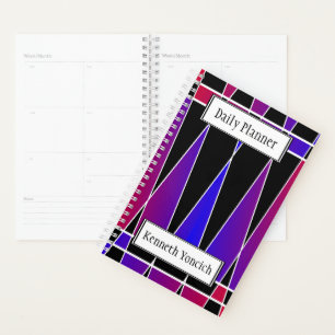 Agenda Art Deco "Fraturado" por Kenneth Yoncich