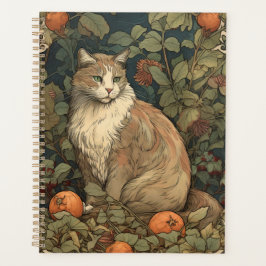 Agenda Art Nouveau Estilo Cat. com Plantas
