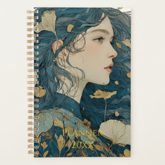 Agenda Art Nouveau Floral Woman Planner