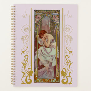 Agenda Art Noveau Alphonse Mucha Night Rest