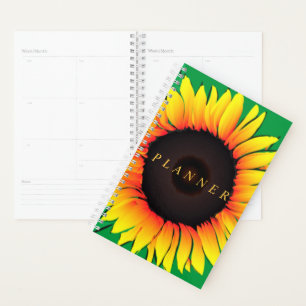 Agenda Art Sunflower - Escolha / adicione suas cores favo