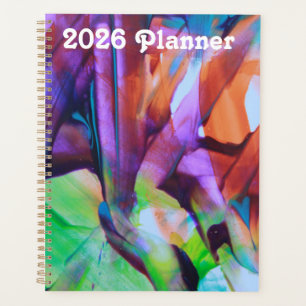 Agenda Arte abstrata colorida