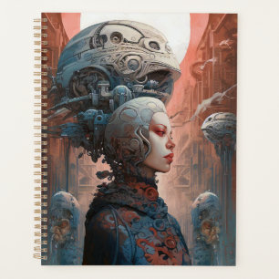 Agenda Arte Científica Surreal de Cabeça Biomecânica