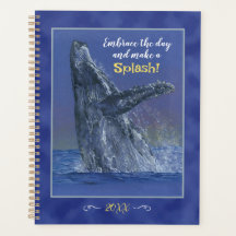 Arte de baleia com diversão dizendo semanal/diário