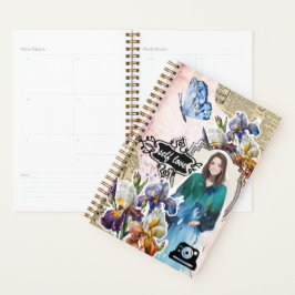 Agenda Arte de Colagem Fevereiro, Íris