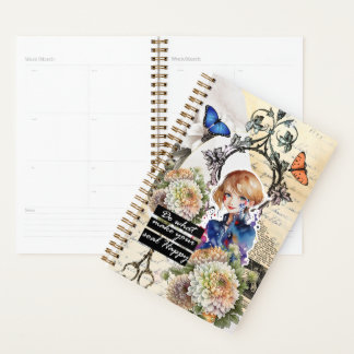 Agenda Arte de Colagem Novembro, Crisântemo