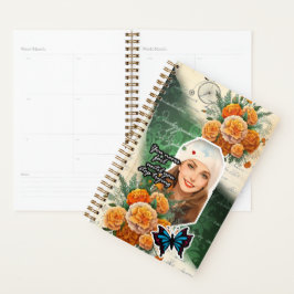Agenda Arte de Colagem Outubro, Marigold