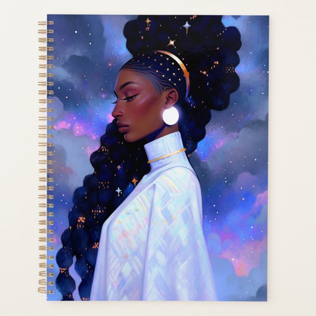 Agenda Arte de Fantasia Afro-Americana Cósmica (Frente)