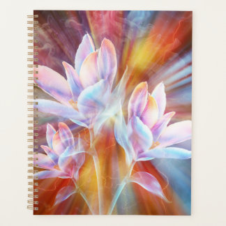 Agenda Arte de flores modernas abstratas