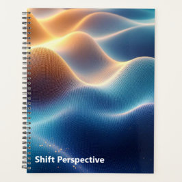 Agenda Arte de Malha Gradiente 3D | Design Digital Modern