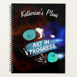 Agenda Arte de Nome Personalizado em Andamento