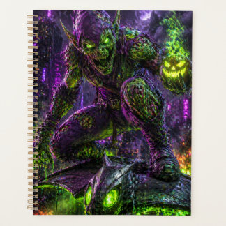 Agenda Arte de Parede Duende Zumbi Neon – Mutação de Terr