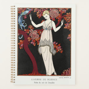 Agenda Arte Deco George Barbier Moda Vintage Arte Pássaro