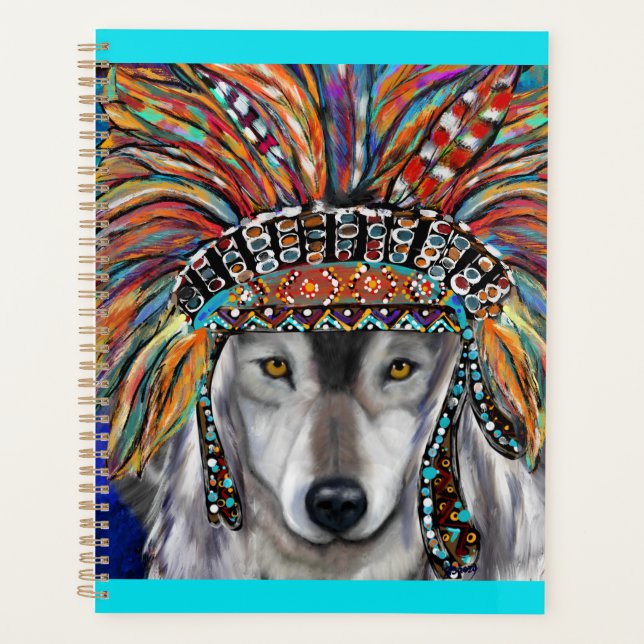 Agenda Arte do Lobo Cinzento (Frente)
