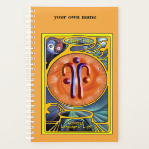 Agenda Arte do Símbolo da Verdade Oculta