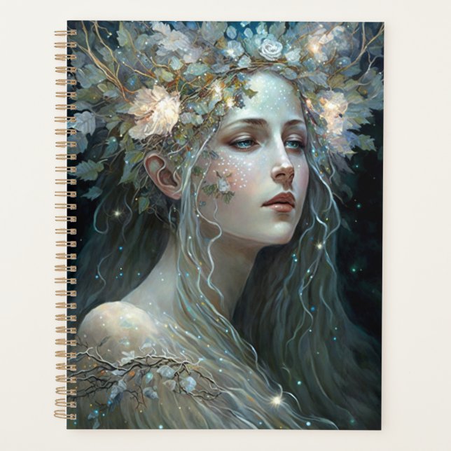 Agenda Arte Fantástica de Deusa Silver (Frente)