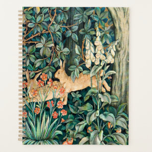 Agenda Arte Floral do Jardim do Coelho Vintage de William