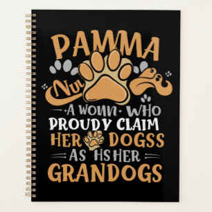 Agenda Arte Floral Pawma Noun Definição Mama Vovó Cão