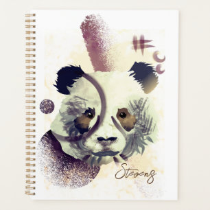 Agenda Arte legal de Ilustração de Panda