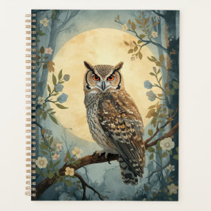 Agenda Arte Mística da Coruja à Luz da Lua na Floresta