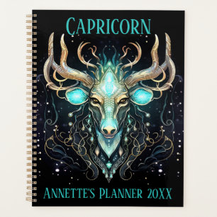 Agenda Arte Místico do Zodíaco de Capricórnio