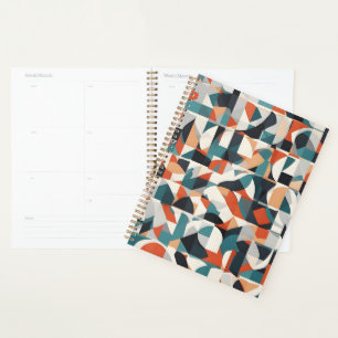Agenda arte moderna abstrato