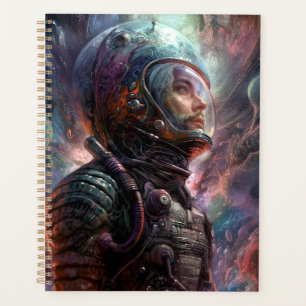 Agenda Arte sobre ficção científica astronauta