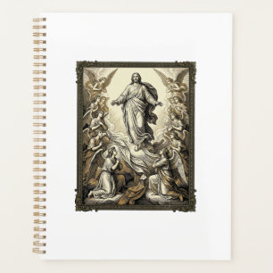 Agenda Arte Vetorial de Gravação de Anjo da Ascensão Vint