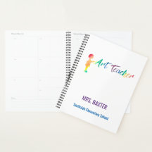 Artista Personalizado do Professor de Arte Rainbow