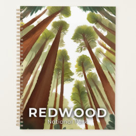 Agenda Árvores Redwood | Parque Nacional Arte Aquarela