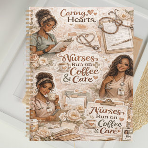 Agenda As enfermeiras funcionam à base de café e cuidados