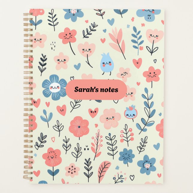 Agenda As notas da Sarah são lindas (Frente)