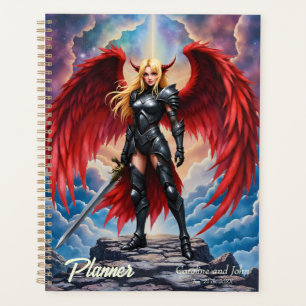 Agenda Asa Carmesim – Guerreiro Anjo Caído.
