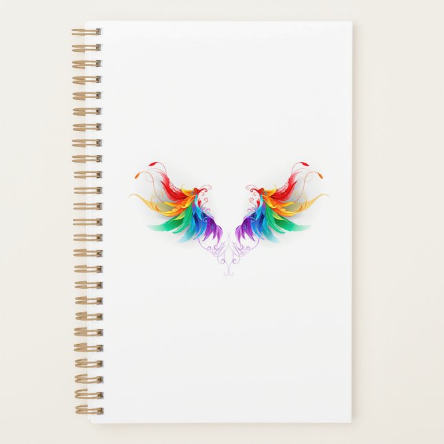 Agenda Asas Fluffy Rainbow (Frente)