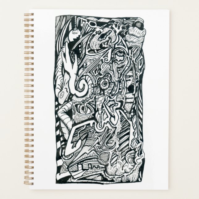 Agenda Ataque de ansiedade de Brian Benson (Frente)