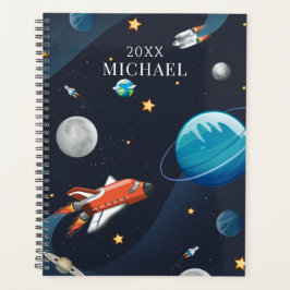 Agenda Atividade Espacial Exterior Personalizada na Galáx