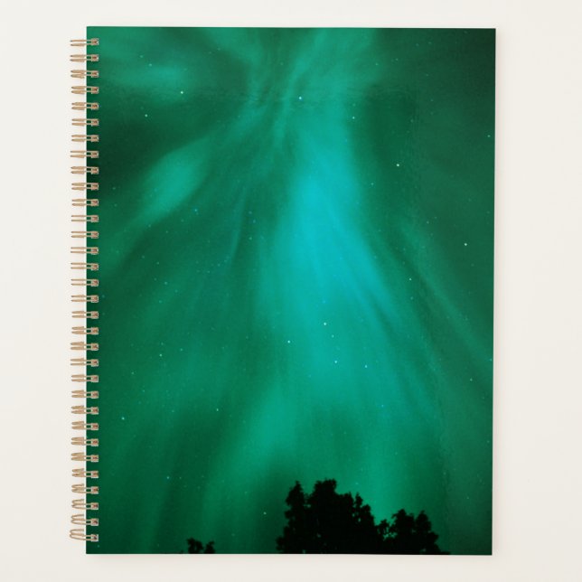 Agenda Aurora Boreal Noturna | Ontário, Canadá (Frente)