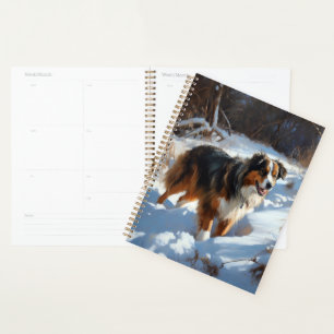 Agenda Australian Shepherd Deixe Nevar Natal