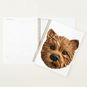 Agenda Australiano Terrier Dog 3D Inspirado