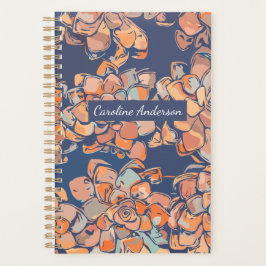 Agenda Autumn Botanicals Terthy Neutral Marinho Personali