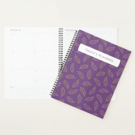 Agenda Autumn Oak Planner - uva/milho