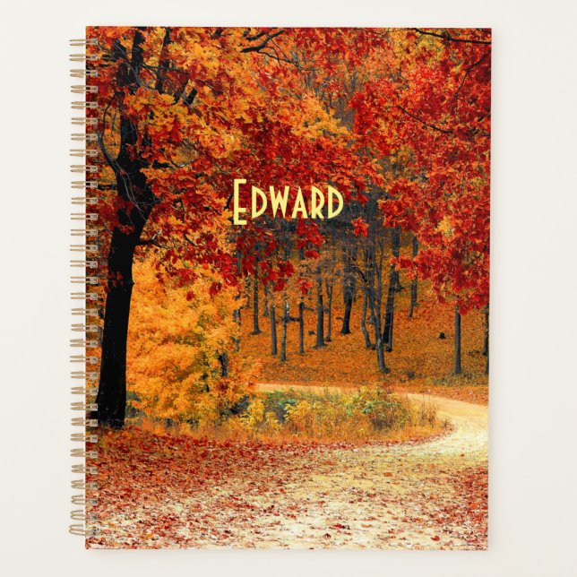 Agenda Autumn Road (Frente)