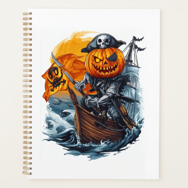 Agenda Aventura do Pirata da Abóbora (Frente)
