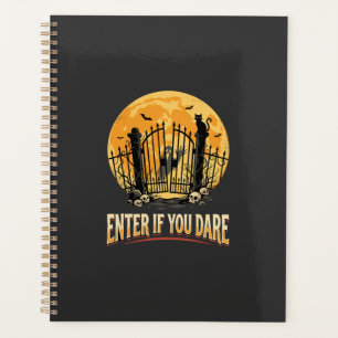 Agenda Aviso de Lua Assombrada de Halloween