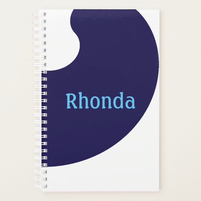 Agenda Azul Artístico e Cabeleiras Brancas (Frente)