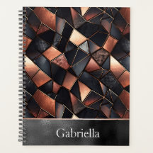 Azulejos Dourados Rosa preto